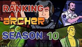 Re-ranking Archer Season 10 episodes from Worst to Best