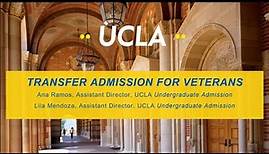 UCLA Veterans Admission Information