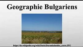 Geographie Bulgariens