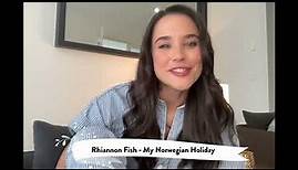 EXCLUSIVE INTERVIEW Rhiannon Fish Breaks Down the Story on Hallmark "The Norwegian Holiday"