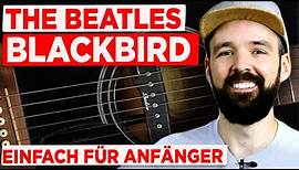 Gitarre lernen - The Beatles - Blackbird