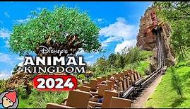 Disney's Animal Kingdom RIDES & ATTRACTIONS 2024 | Walt Disney World