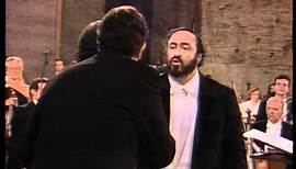 "O Sole Mio" Pavarotti, Carreras, Domingo - Rome 1990 - DVD quality