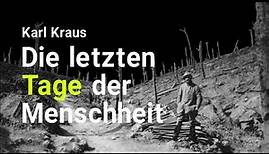 Die letzten Tage der Menschheit - Karl Kraus - Hörspiel (1947/1964)