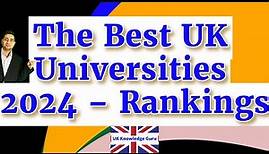 UK Universities Ranking 2024 | St Andrews University, Scotland