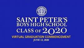 St Peter's Boys High School Virtual Graduation 2020