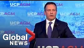 Alberta Premier Jason Kenney makes speech at United Conservative Party meeting | FULL