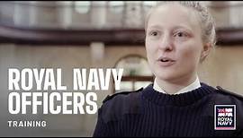 What training do Royal Navy Officers get?