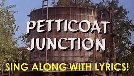 Petticoat Junction theme song - lyrics on screen
