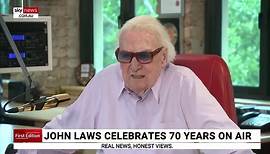 John Laws reflects on his career as he celebrates 70 years on air