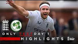Stuart Broad Takes 5-51 at Lord's | Highlights - England v Ireland Day 1 | LV= Insurance Test 2023
