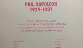 Phil Napoleon - Phil Napoleon 1929-1931