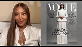 Inside Look of My Vogue Cover Shoot | Naomi Campbell