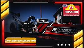 Tony Stewart earns first career Top Fuel round win