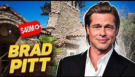How Brad Pitt lives and what he spends his millions on