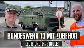 Bundeswehr VW T3 inklusive Zubehör - Leute und ihre Bullis