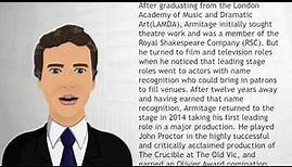 Richard Armitage actor - Wiki Videos