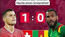 Wie geht der WM-Auftakt der Nati gegen Kamerun aus? 🇨🇭
