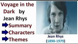 Voyage in the Dark by Jean Rhys || Summary || Themes in urdu /hindi