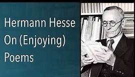 Hermann Hesse: On Poems