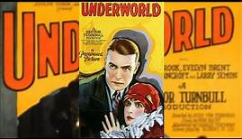 UNDERWORLD (1927) George Bancroft, Clive Brook & Evelyn Brent | Crime, Drama, Film-Noir | B&W