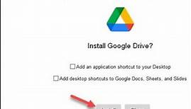 How to install google drive on windows 11