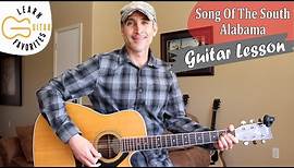 Song Of The South - Alabama - Guitar Lesson | Tutorial