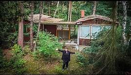 Alte Hütte im Wald gekauft