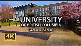 [4K] University of British Columbia, Canada | Walking Tour | Island Times