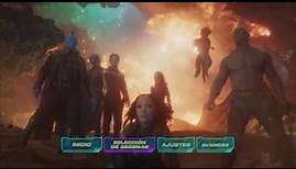 Guardians of the Galaxy Vol.2 (2017) Menu DVD HD