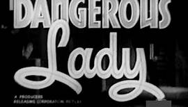 Private Detective Crime Movie - Dangerous Lady (1941)