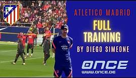 Atletico Madrid - full training by Diego Simeone