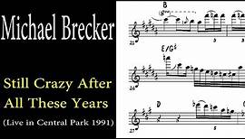 Michael Brecker - Still Crazy After All These Years (Live from Central Park w/ Paul Simon)