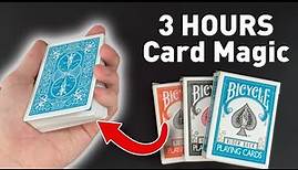 [ASMR] 3 HOURS of CARD MAGIC Tutorials