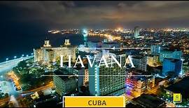Havana, Cuba –Drone, Aerial View and Time Lapse Video 4K