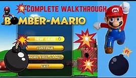 Bomber Mario PC Game Complete Walkthrough 2021