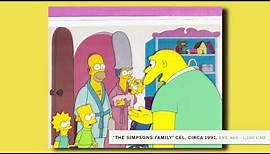 A Look at Sam Simon’s Simpsons Animation Cels