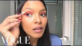 Lais Ribeiro's Glittery Carnaval Makeup Look | Beauty Secrets | Vogue