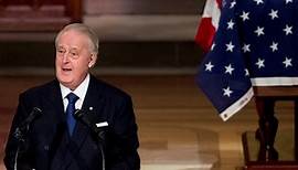 Brian Mulroney delivers eulogy for George H.W. Bush