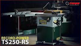 Tischkreissäge, Formatkreissäge TS250 RS von Record Power
