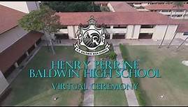 Baldwin High School's 2020 virtual graduation ceremony