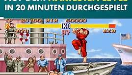 Street Fighter 2 auf dem härtesten Level in 20 Minuten durchgespielt