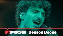 Benson Boone - In The Stars (Live Performance) | MTV PUSH | MTV Deutschland