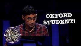 Oxford Student Tries His Luck | Who Wants To Be A Millionaire
