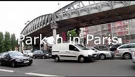 Auto parken in Paris - Frankreich!