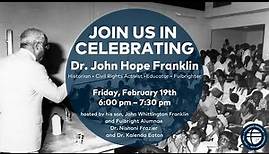 John Hope Franklin: Redefining the American Story