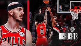 HIGHLIGHTS: Chicago Bulls beat Portland Trail Blazers 104 - 96