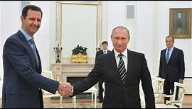 Syrian President Bashar al-Assad Visits Moscow