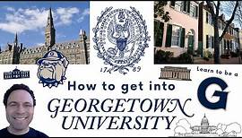 How to get into Georgetown University