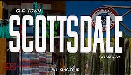 Scottsdale, Arizona [4K] Walking Tour (Old Town) [2021]